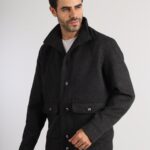 WOOL BLEND SHORT COAT